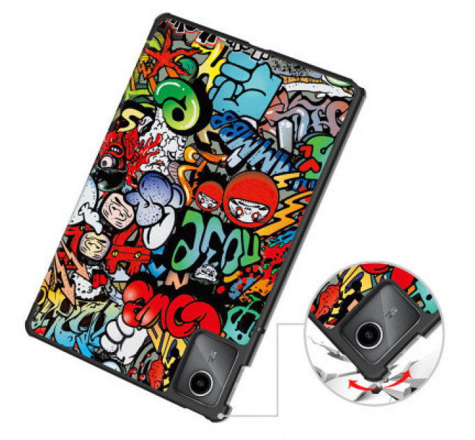 Чохол до планшета BeCover Smart Case Lenovo Tab M11 (2024) TB-TB330FU/Xiaoxin Pad 11 (2024) 11" Graffiti (710757)