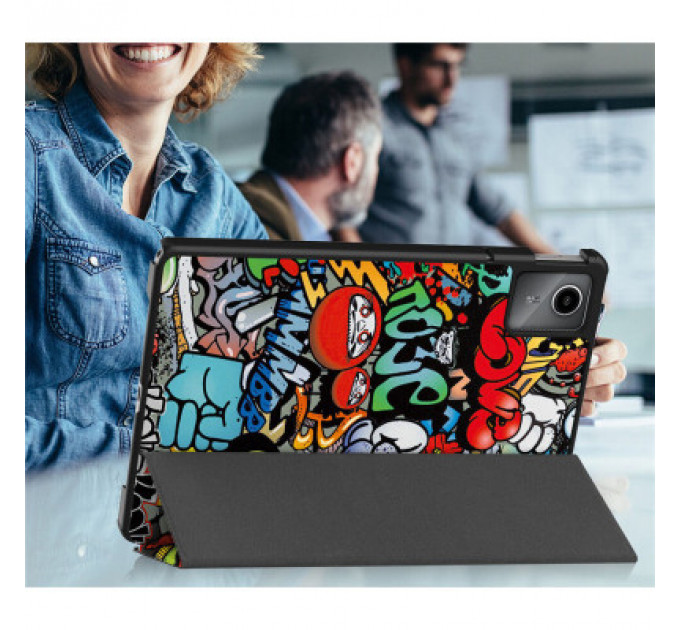 Чохол до планшета BeCover Smart Case Lenovo Tab M11 (2024) TB-TB330FU/Xiaoxin Pad 11 (2024) 11" Graffiti (710757)