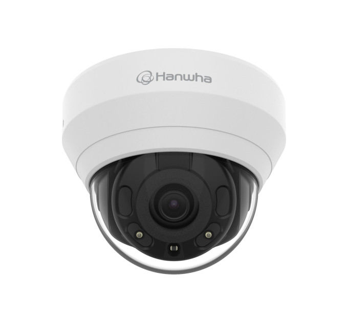 Мережева камера купольна 4MP @30fps, 4mm fixed focal lens (78°) QND-7022R HANWHA VISION