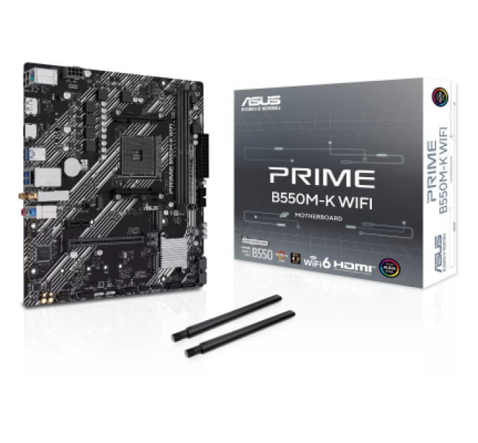 ASUS Материнська плата ASUS PRIME B550M-K WIFI