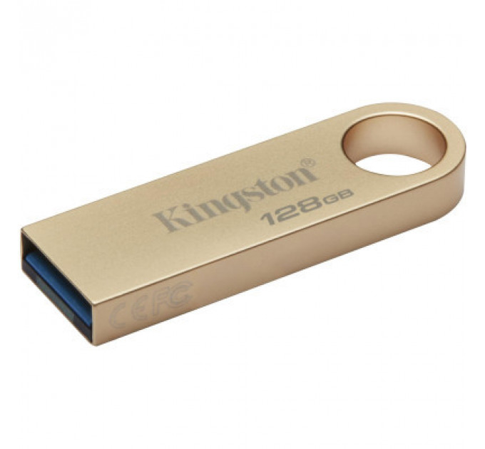 USB флеш накопичувач Kingston 128GB DataTraveler SE9 G3 Gold USB 3.2 (DTSE9G3/128GB)