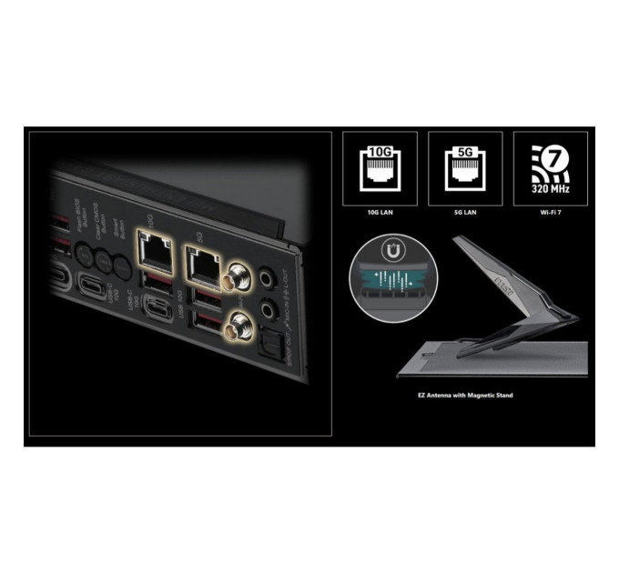 MSI Материнська плата MSI MEG X870E Ace Max Socket AM5