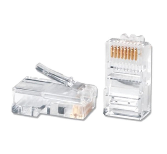 Atcom Кабель мережевий Atcom RJ45 cat.5e UTP 8P8C, наскрізні отвори (100pcs/bag) (AT8845)