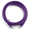 Ritar Патч-корд 3м, RJ-45, Cat.5e, CU, мідь, фіолетовий Ritar (PCR-CU/3Pe / 04279)