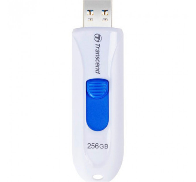 USB флеш накопичувач Transcend 256GB JetFlash 790 White USB 3.1 (TS256GJF790W)
