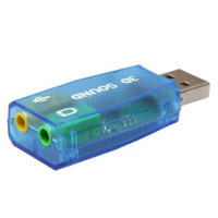 Адаптер Gembird SC-USB-02, USB to Audio
