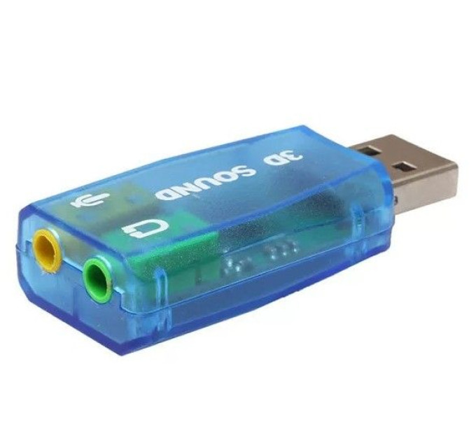 Gembird Адаптер Gembird SC-USB-02, USB to Audio
