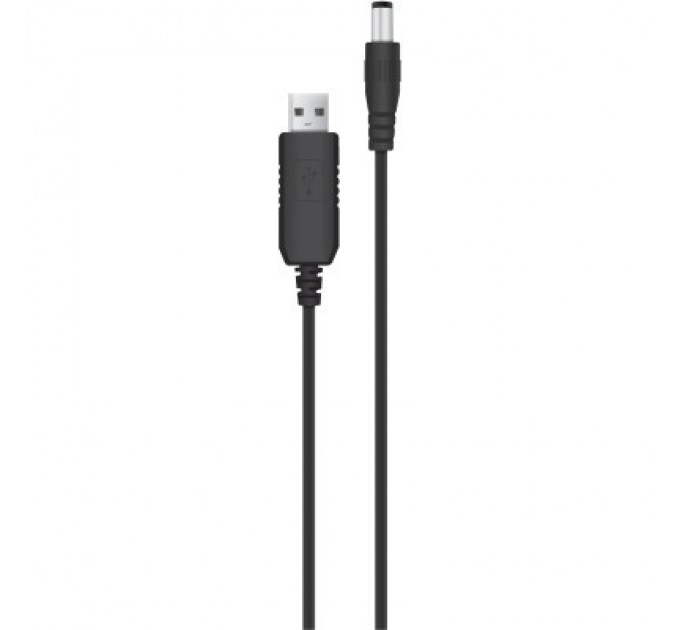 ACCLAB Кабель живлення USB to DC 5.5х2.1mm 12V 1A ACCLAB (1283126565120)
