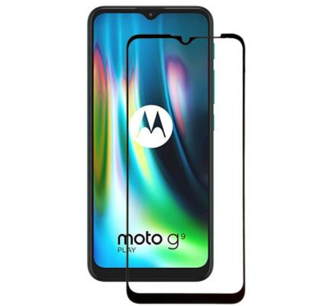 BeCover Скло захисне BeCover Motorola Moto G9 Play Black (705245)