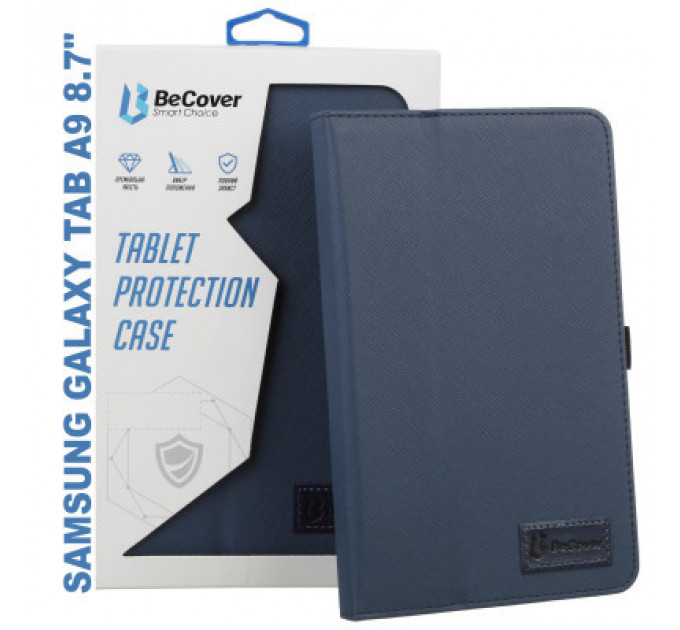 Чохол до планшета BeCover Slimbook Samsung Galaxy Tab A9 SM-X115 8.7" Deep Blue (710121)