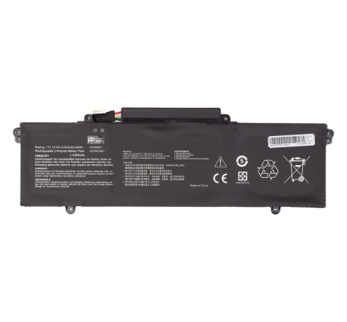 PowerPlant Акумулятор до ноутбука ASUS Zenbook 14 Flip OLED (C31N2021) 11.1V 4100mAh PowerPlant (NB432325)