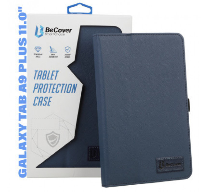 Чохол до планшета BeCover Slimbook Samsung Galaxy Tab A9 Plus SM-X210/SM-X215/SM-X216 11.0" Deep Blue (710687)