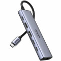 Ugreen Док-станція USB3.2 Type-C --> HDMI 4K60Hz/2хUSB 3.0/2xUSB-C PD 100 Вт CM511 Ugreen