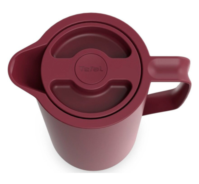 Tefal Термос Tefal Motiva, 1л, пластик, скло, бордовий (N4170210)