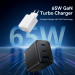 Vention Сетевое зарядное устройство Vention GaN III PD 65W QC3.0 5A White (FERW0-EU)
