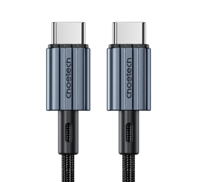 Choetech Дата кабель USB-C to USB-C 2.0m PD60W black Choetech (6932112105035)