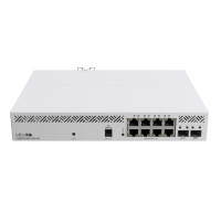 Комутатор MikroTik CSS610-8P-2S+IN (8xGE PoE, 2xSFP+, max PoE 140W, SwOS)