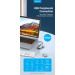 Vention Концентратор Vention USB3.1 Type-C --> HDMI/USB 3.0x3/PD 100W Hub 5-in-1 (TODHB)