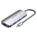 Vention Концентратор Vention USB3.1 Type-C --> HDMI/USB 3.0x3/PD 100W Hub 5-in-1 (TODHB)