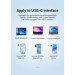 Vention Перехідник USB3.1 Type-C to Ethernet RJ45 1000 Mb Gigabit Vention (CFBBB)