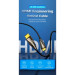 Vention Кабель мультимедійний HDMI to HDMI 30.0m V2.0 Optical 4K 60Hz 18Gbps Dolby 7.1 PVC Black Zinc Alloy Vention (ALABT)