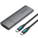 Vention Кишеня зовнішня Vention SSD M.2 (NVME) M-key USB Type-C 3.2 gray (KPGH0)