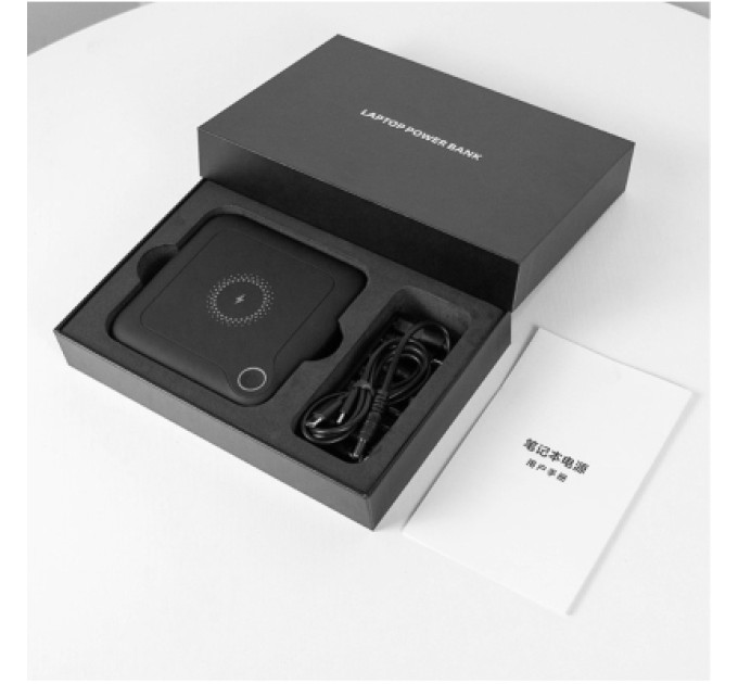 PowerPlant Батарея універсальна PowerPlant 24000mAh, PD/60W, DC 12-24V 9 connectors, QC/3.0, USB-C*2, USB-A, Wireless (PB930463)