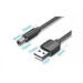 Vention Кабель Vention USB - DC (M/M), 5.5 мм, 1.5 м, Black (CEYBG)
