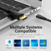 Vention Кабель Vention DisplayPort - USB Type-C (M/M), 2 м, Black (CGYBH)