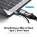 Vention Адаптер Vention HDMI - USB Type-C (F/M), Black (TCAH0)