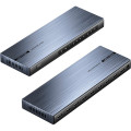 Vention Сплітер 4К 1*8HDMI Black Aluminum Alloy Type EU Standart (AKQB0-EU)