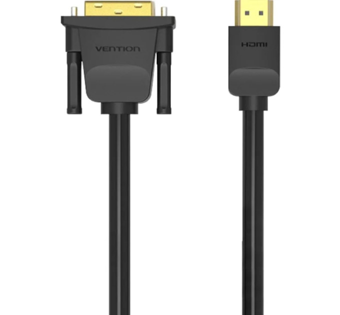 Vention Кабель Vention HDMI - DVI V 1.4 (M/M), 3 м, чорний (ABFBI)