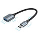Vention Перехідник USB 3.0 Type-C to USB AF (OTG) 0.15m Aluminum Alloy Vention (CCXHB)
