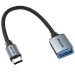 Vention Перехідник USB 3.0 Type-C to USB AF (OTG) 0.15m Aluminum Alloy Vention (CCXHB)