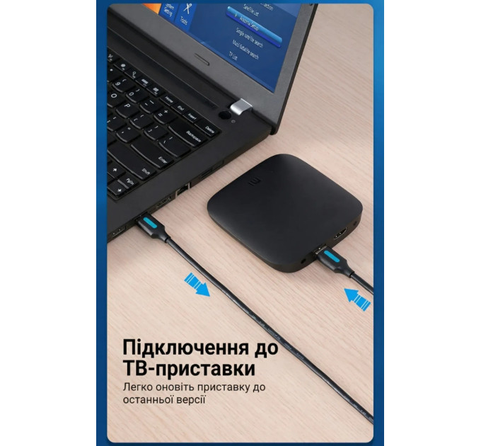 Vention Кабель Vention USB - USB V 3.0 (M/M), 1 м, Black (CONBF)