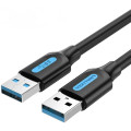 Vention Кабель Vention USB - USB V 3.0 (M/M), 1 м, Black (CONBF)