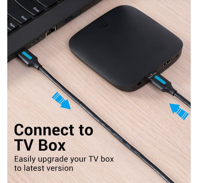 Vention Кабель Vention USB - USB V 3.0 (M/M), 1 м, Black (CONBF)