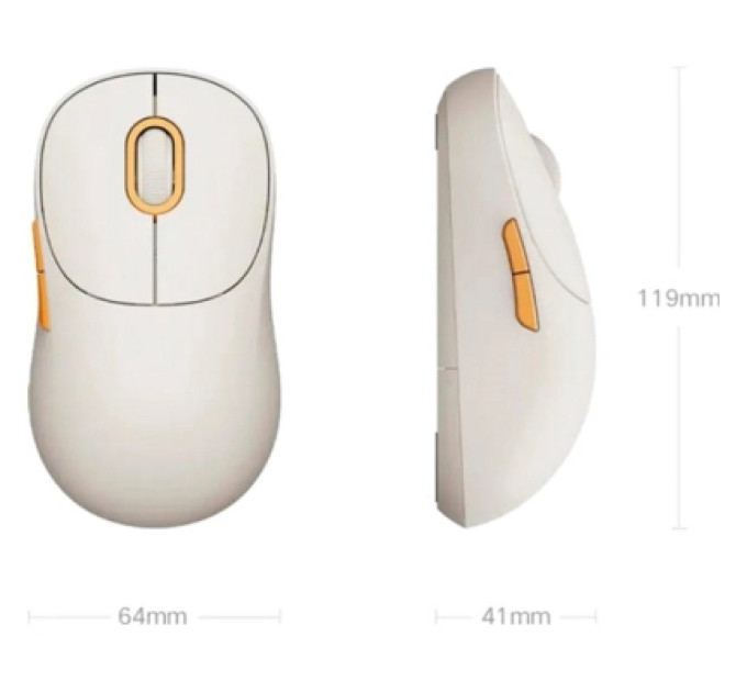 Xiaomi Мишка Xiaomi Wireless Mouse 3 White (1052663)