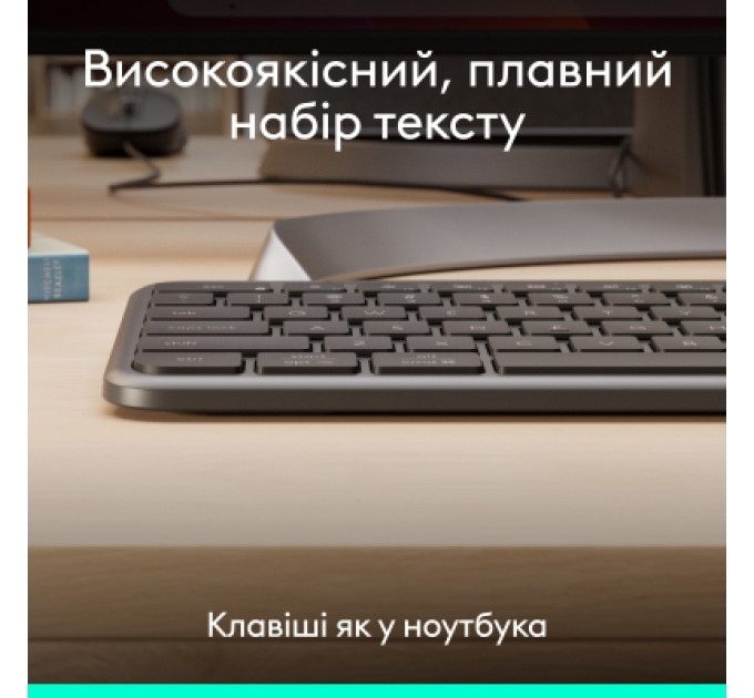 Logitech Комплект Logitech Signature Slim MK620 for Business USB-C UA Graphite (920-013349)