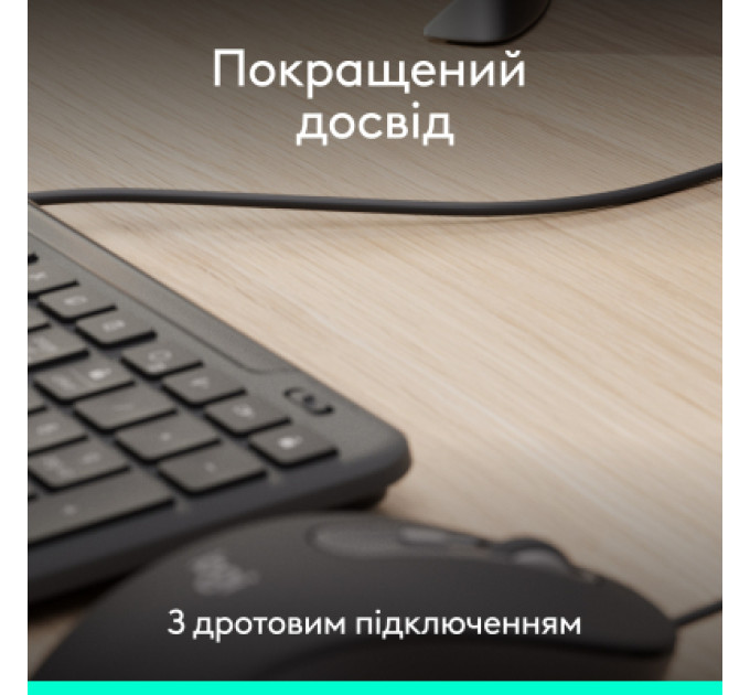Logitech Комплект Logitech Signature Slim MK620 for Business USB-C UA Graphite (920-013349)