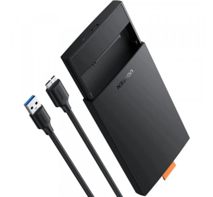 Ugreen Кишеня зовнішня UGREEN USB 3.0 to 2.5" HDD/SSD CM237 black (60353)