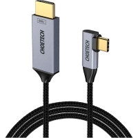 Кабель мультимедійний USB-C to HDMI M 1.8m 4K60Hz 90° corner Choetech (XCH-1803)