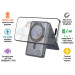 HOCO Батарея універсальна HOCO 5000mAh Title PD/20W Magnetic with stand + mini wallet Grey (Q46 / 714988)