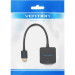 Vention Перехідник HDMI M to VGA F 1080P 60Hz 3,5mm Audio Micro USB (F) powered Vention (ACRBB)