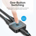 Vention Сплітер HDMI 2.0 UHD 4K 60Hz 3D, HDCP,1080P перемикач двонаправлений 2 IN 1 OUT Vention