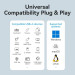 Vention Хаб USB 3.0 -> 4xUSB-A 3.0, 5Gbps,  Black Vention