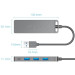 Vention Хаб USB 3.0 -> 4xUSB-A 3.0, 5Gbps,  Black Vention