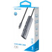 Vention Хаб USB 3.0 Type-C -> 4xUSB 3.0/1xUSB-C, 5Gbps, Black Vention