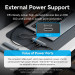 Vention Хаб USB 3.0 Type-C -> 4xUSB 3.0/1xUSB-C, 5Gbps, Black Vention