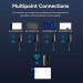 Vention Комплект USB-C М --> HDMI бездротовий передавач + приймач, 4K30Гц, 5GHz, до 50м, 60W PD Vention